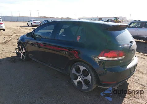 2012 Volkswagen Gti 4-Door z USA, uszkodzony, nr VIN WVWHV7AJ6CW164777